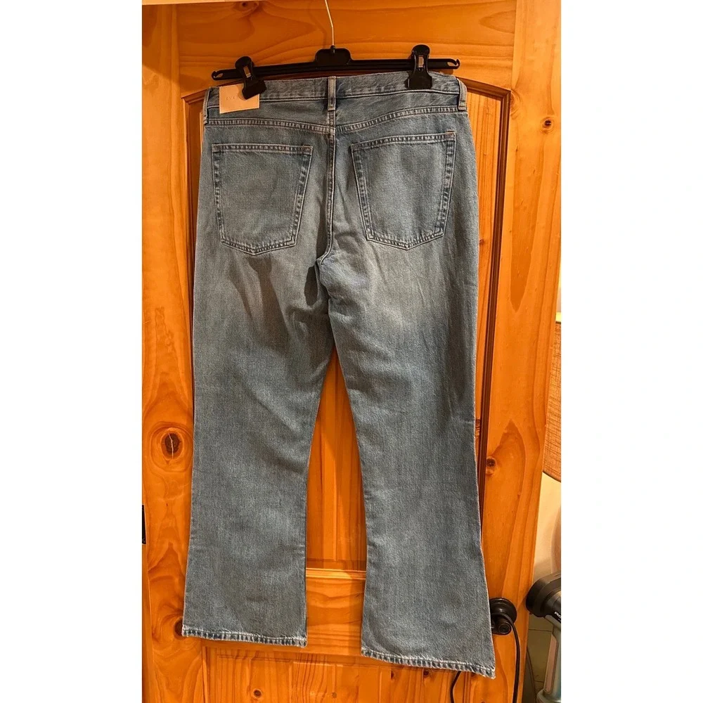 Everlane The Slouch‎ Bootcut Jean Medium Wash Blue Denim Pants Size 30 Regular